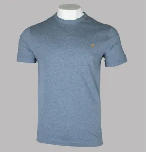 Farah Danny S/S T-Shirt Battleship Blue Marl