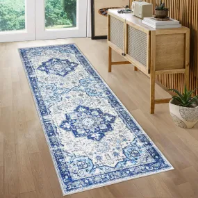 GARVEE Area Rug 2x8 Washable Rug Bohemian Rug Kitchen Rugs for Living Room Bedroom Dining Room Office Nursery Non-Slip Kitchen Rug