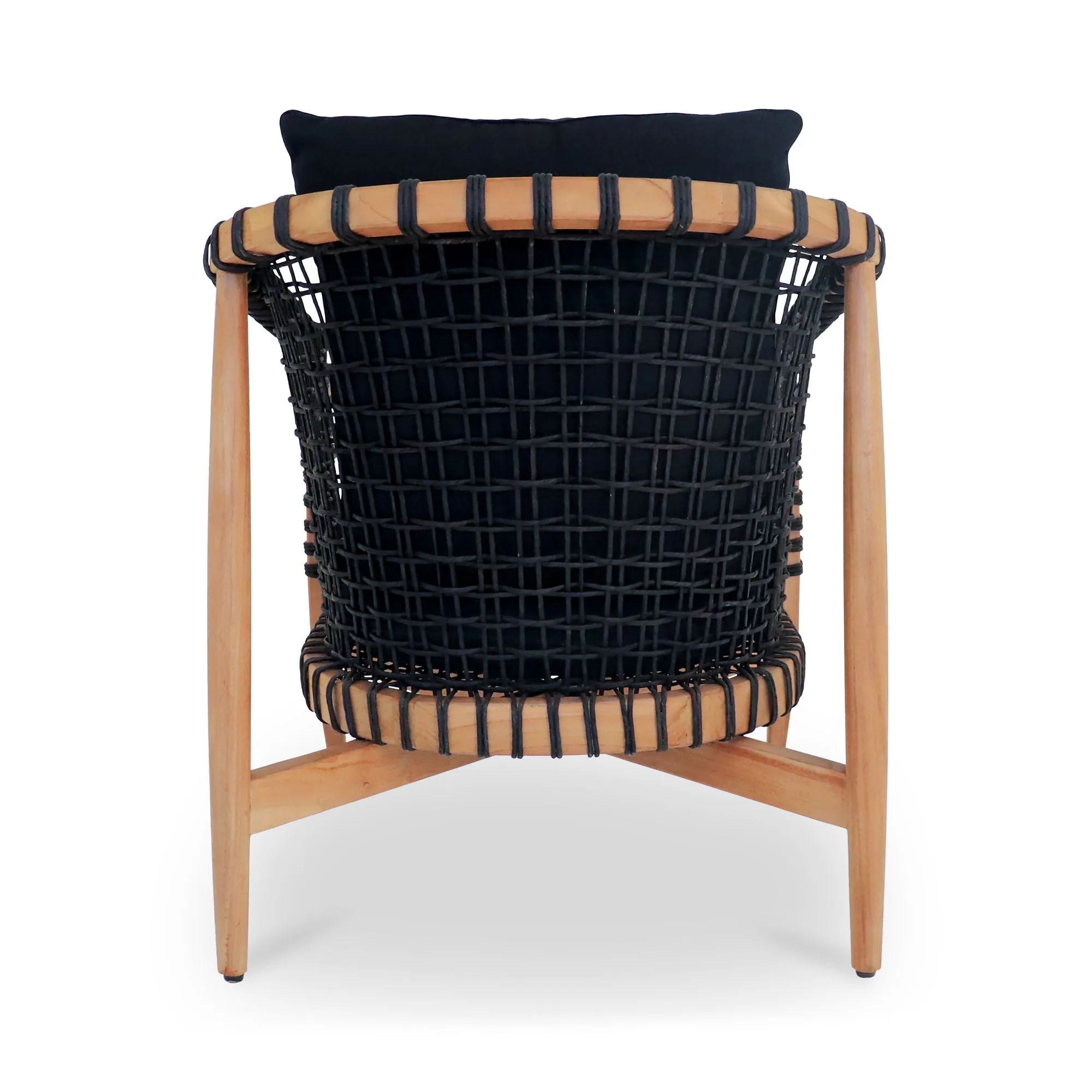 Kuna - Outdoor Lounge Chair - Black