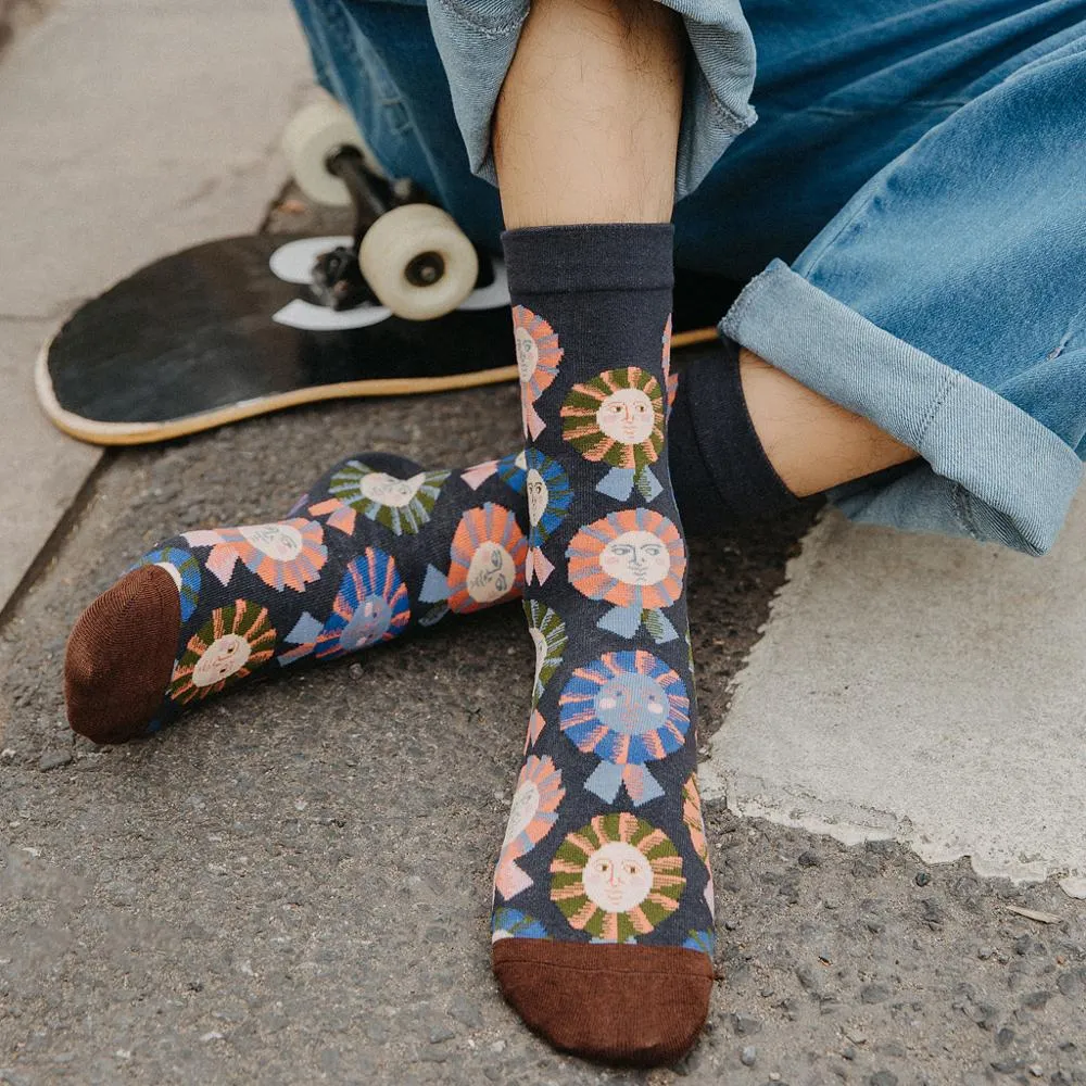 Long Socks With Colorful Print