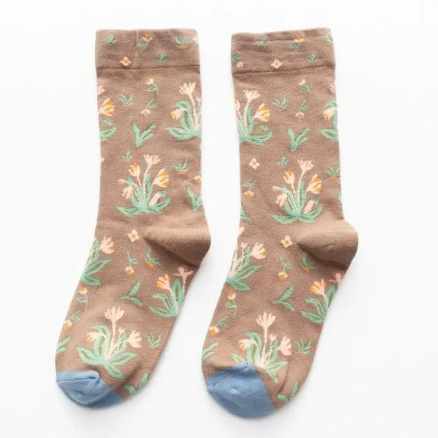 Long Socks With Colorful Print