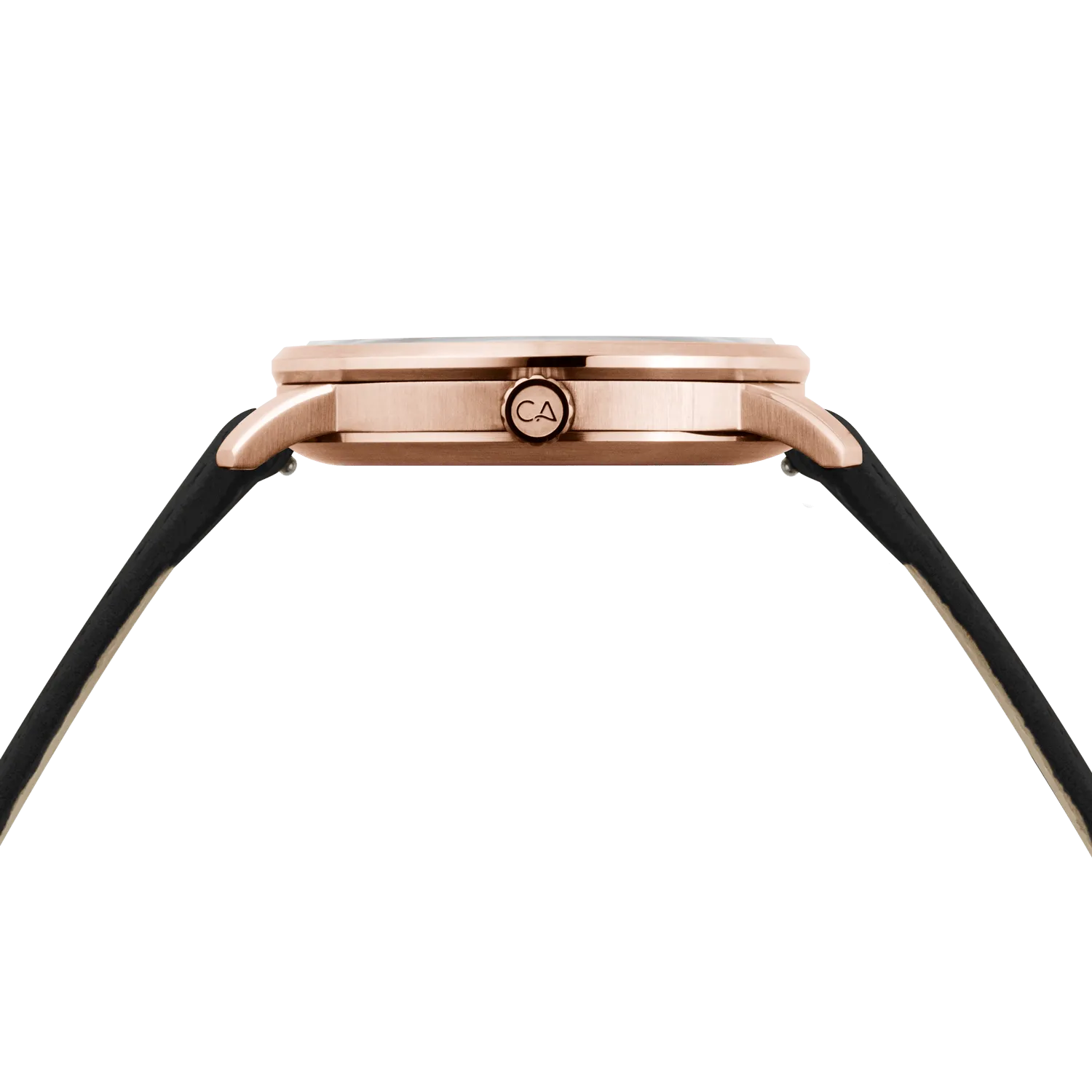 Mojave Leather Rose Gold Smoke