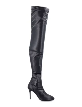 OBLIQUE STRETCH THIGH BOOTS