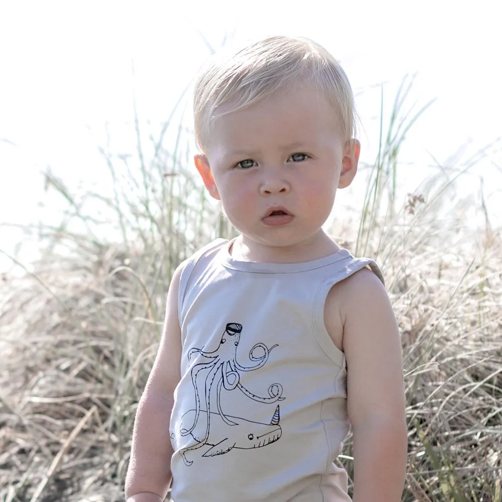 Ocean Creatures Finlay Romper