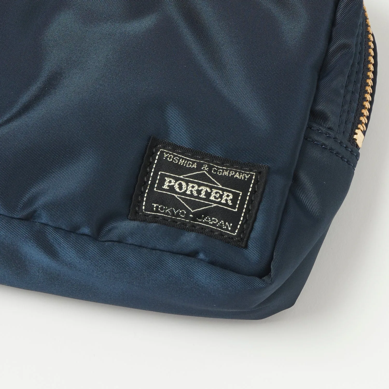 Porter-Yoshida & Co. Tanker Pouch - Iron Blue