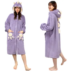 Purple Dragon - animal series bathrobe - OLAOLA Original design