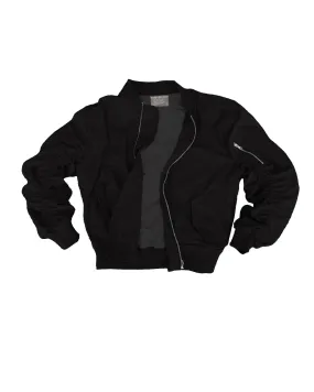 "Bird" Bomber Jacket (Black)