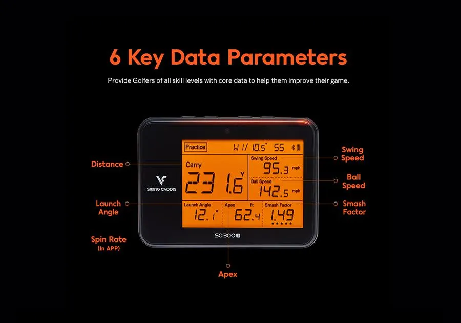 Swing Caddie SC300i Golf Launch Monitor