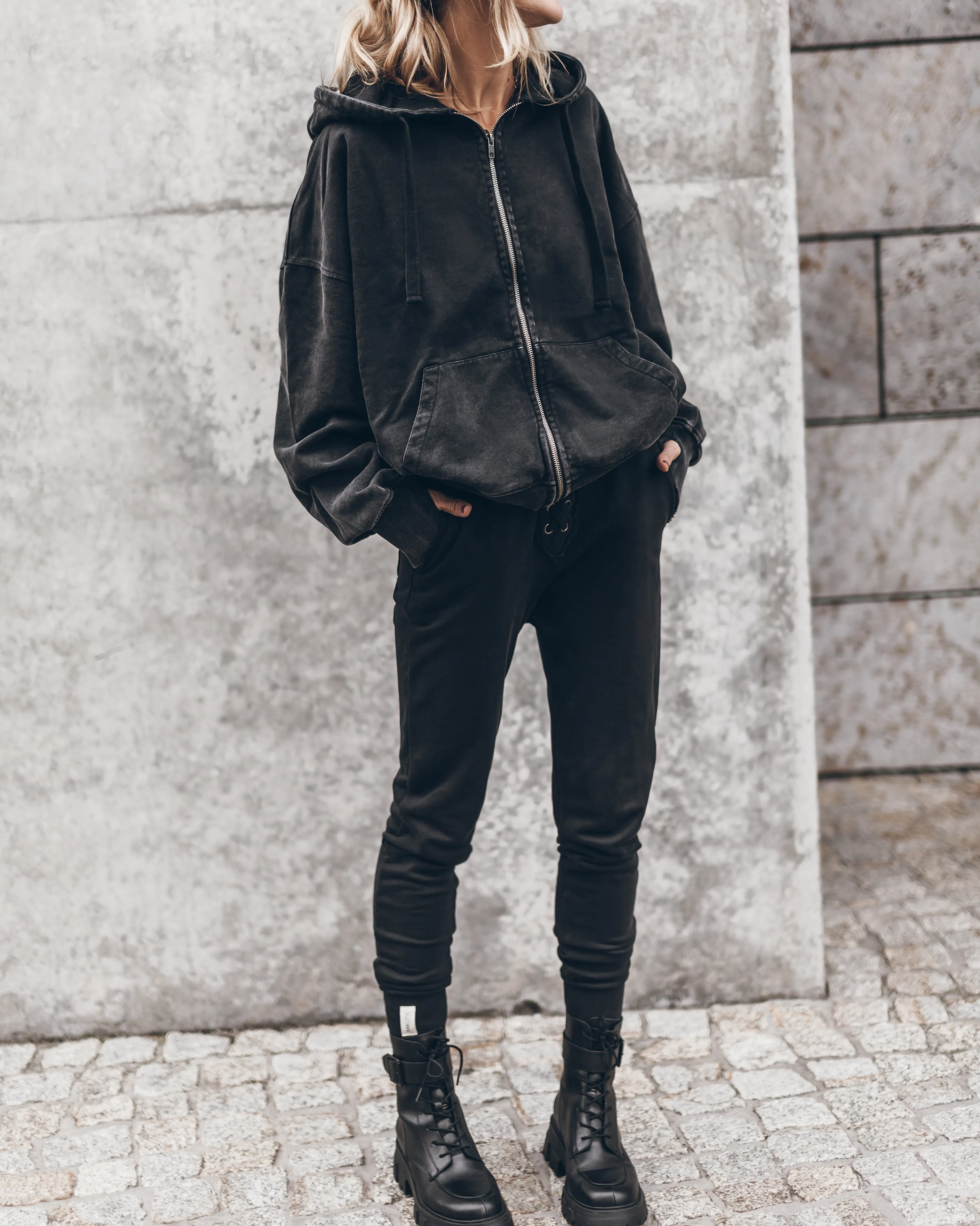 The Dark Zipped Hoodie