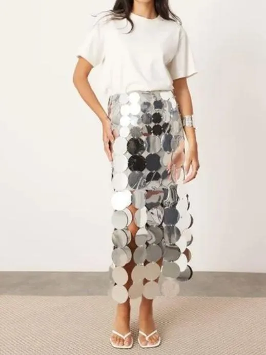 The Sparkly Mirro Skirt