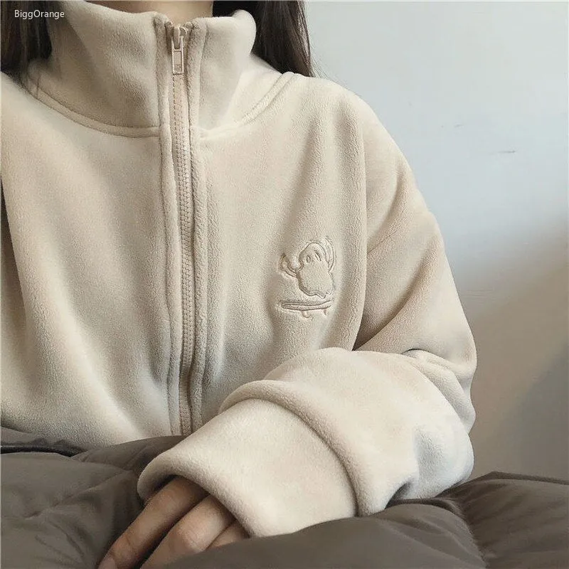 Thick Hoodies Women Jacket