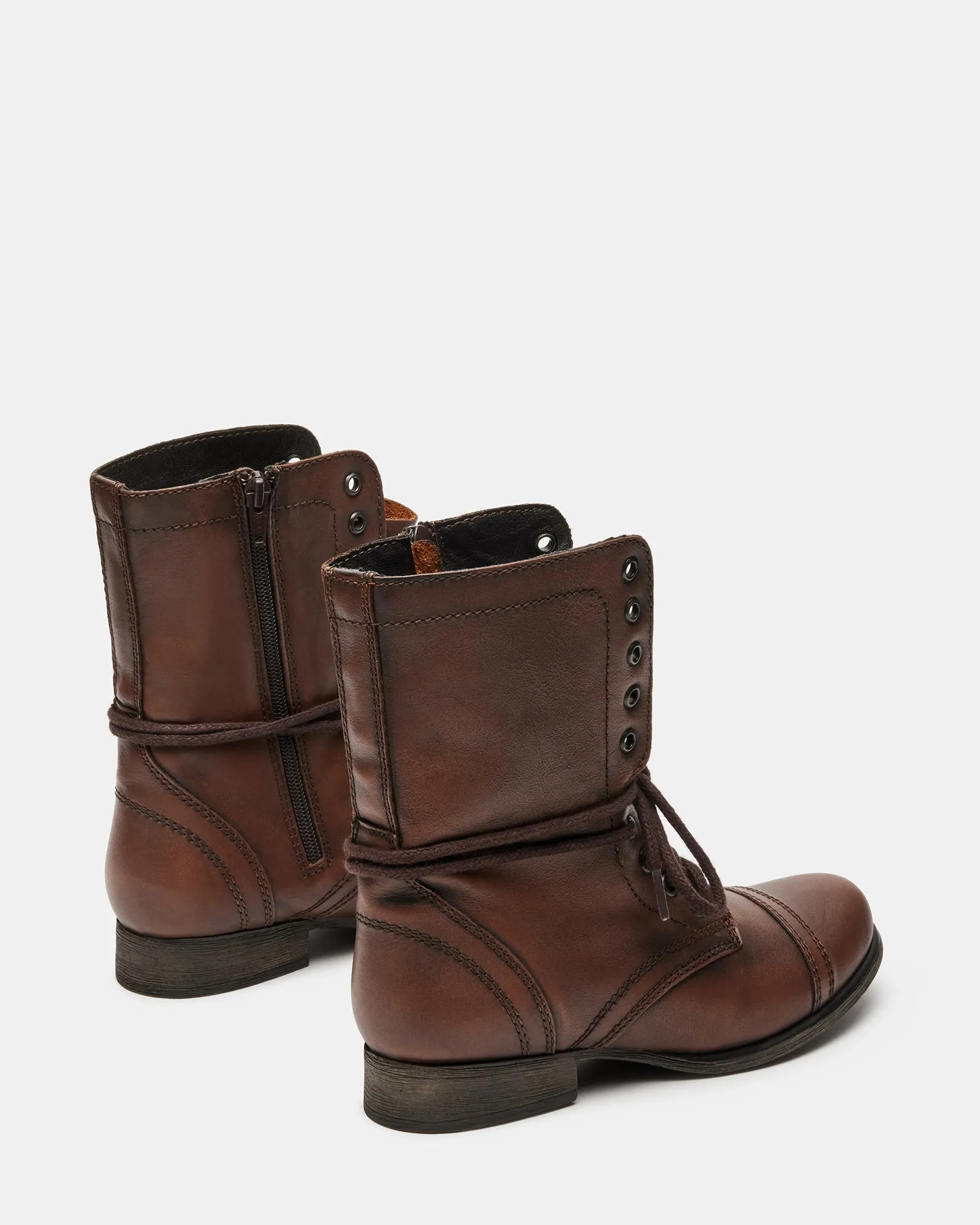 TROOPA BROWN LEATHER - SM REBOOTED