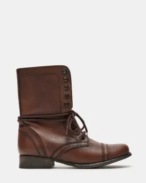 TROOPA BROWN LEATHER - SM REBOOTED