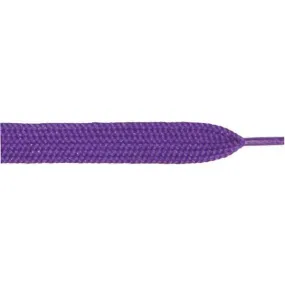 Wholesale Thick Flat 3/4 - Purple (12 Pair Pack) Shoelaces