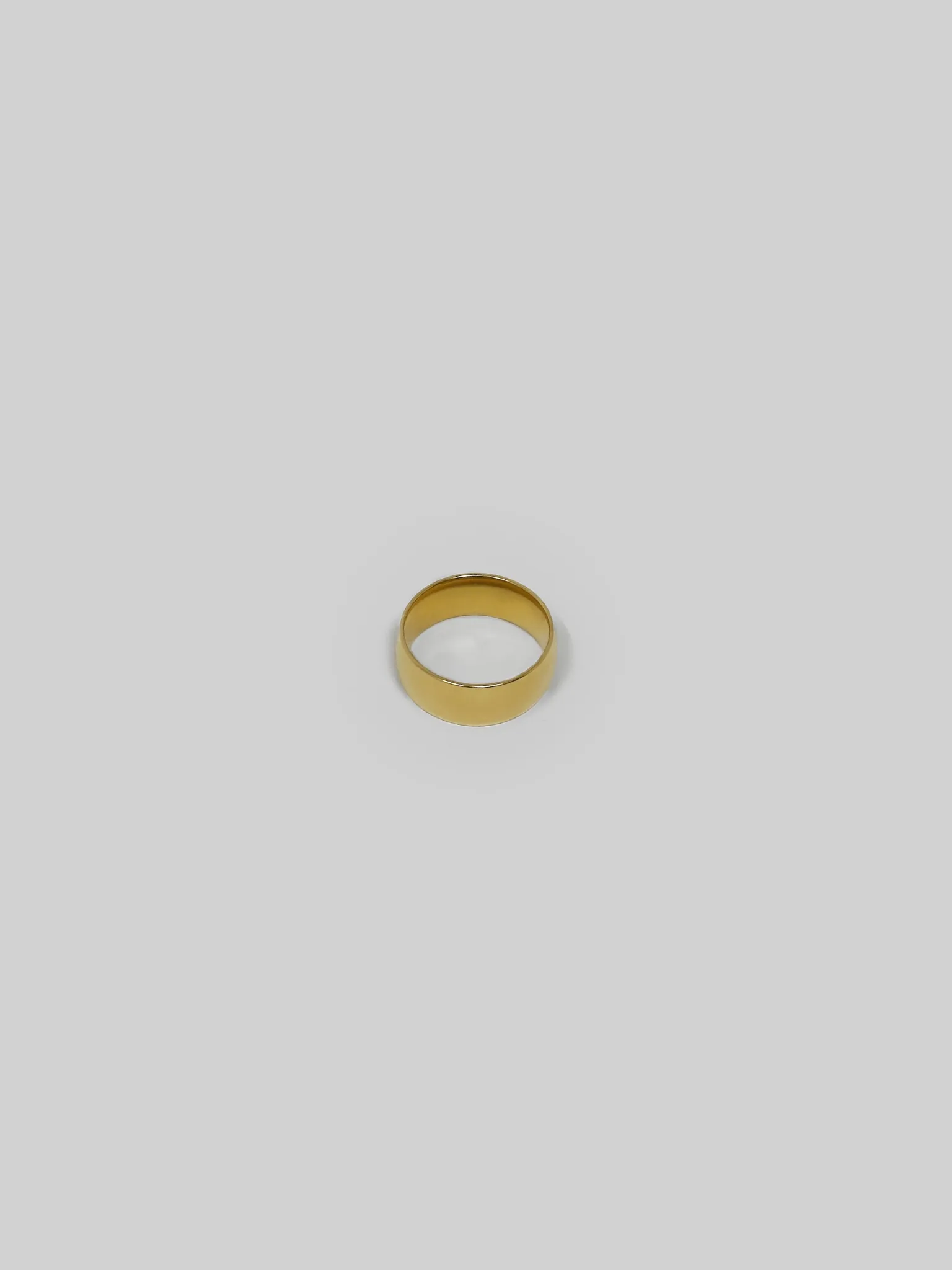 Wide Rounded Band Ring