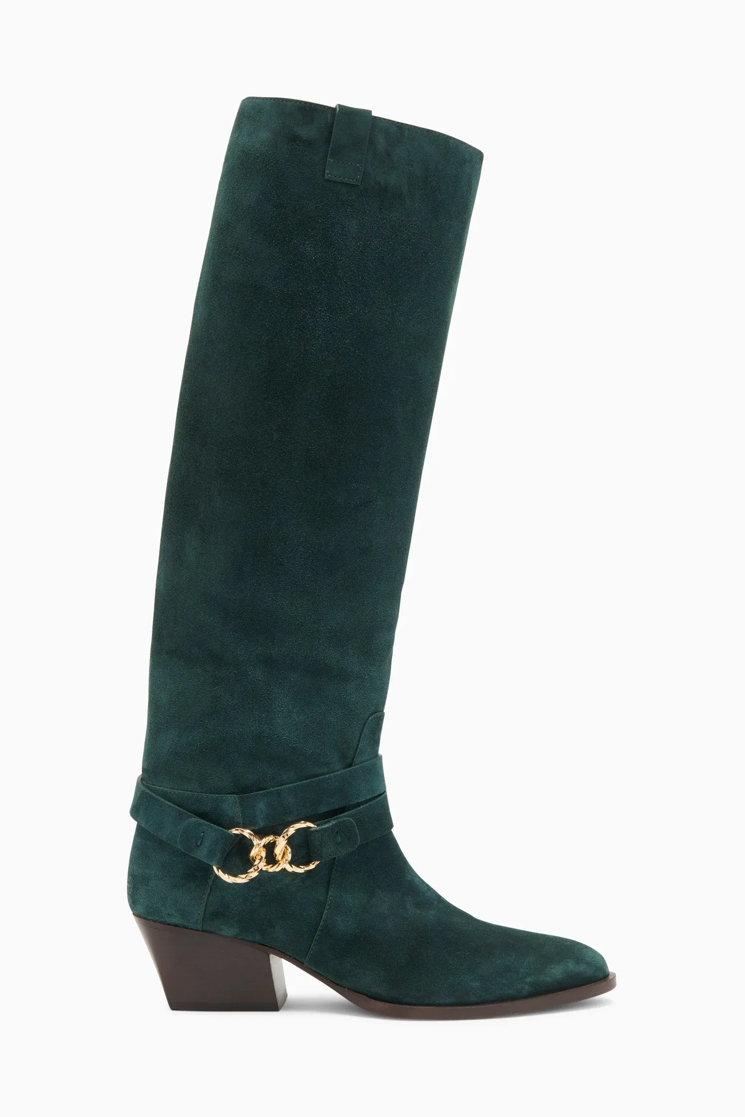 Willow Cowboy Boot - Malachite